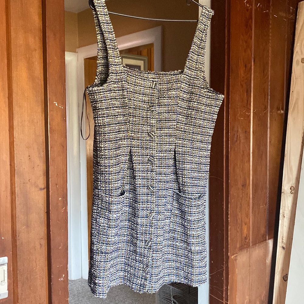 New Free People work dress! Comfy to wear alone or with something under it!!!